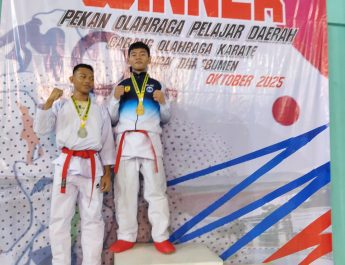 Siswa SMK Negeri 1 Kebumen Sabet Juara di POPDA Karate