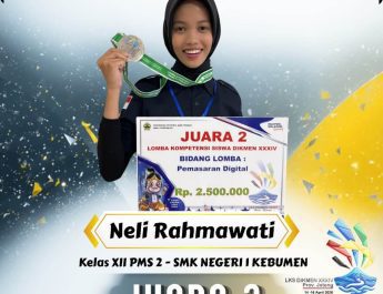 Juara 2 LKS Provinsi Jawa Tengah 2026 Pemasaran Digital